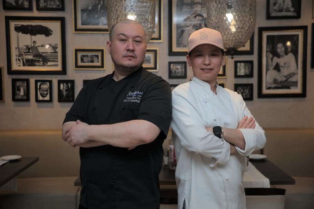 Festival gastronómico del mijo de OCS 2023: Kazajstán - Chef ejecutivo Bolat Daurbekov y chef Zaure Zhumabekova