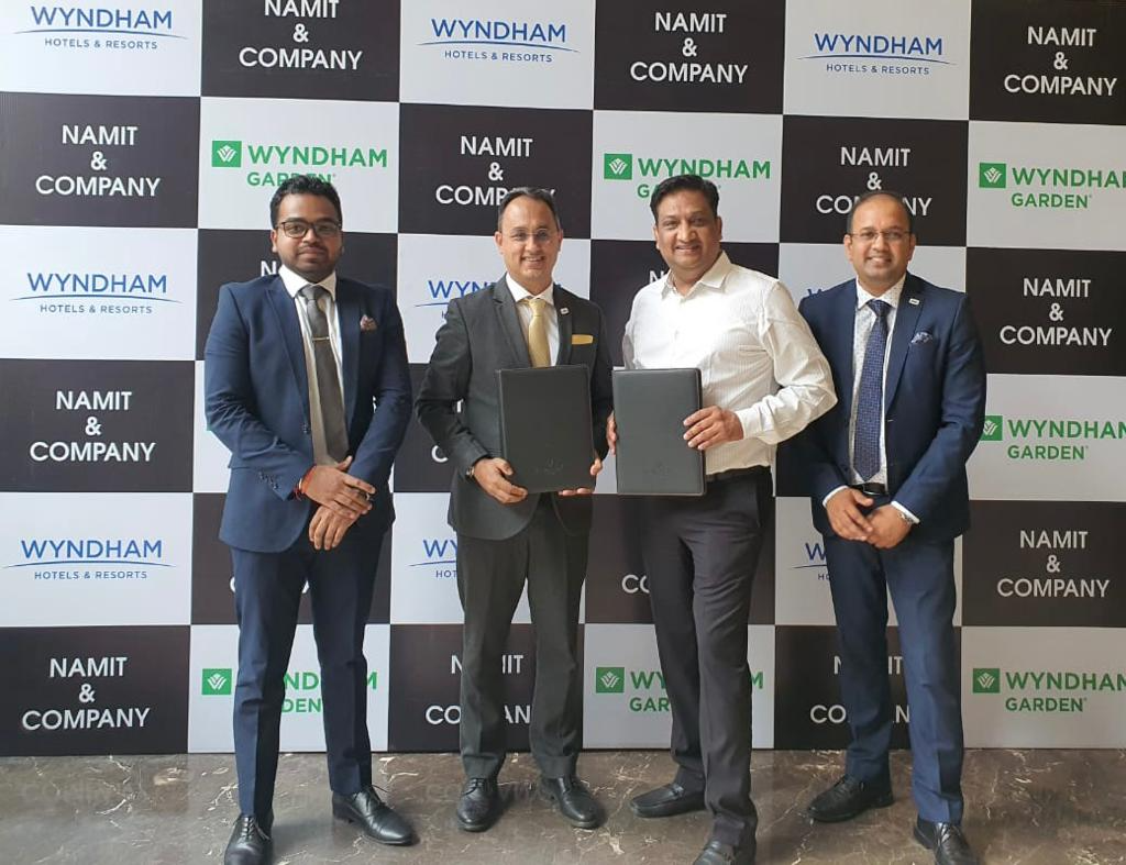 Firma del nuevo Wyndham Garden Agra Tajganj de 138 llaves en la famosa ciudad de Agra 1 Firma de Wyndham Garden Agra Tajganj