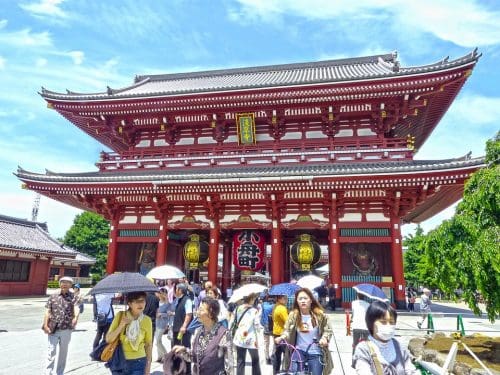  Sensoji Temple in Asakusa, Tokyo