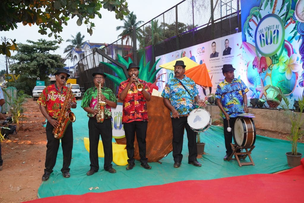 Banda Regional en el Festival Spirit of Goa