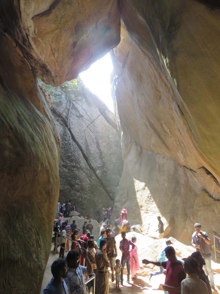  Edakkal caves - Image credit Vinayaraj via Wikipedia Commons