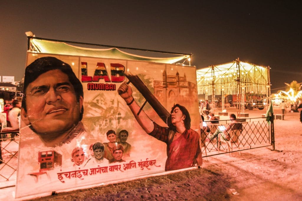 Mumbai -Birthplace of the vibrant Indian film industry -Image courtesy:BMW Guggenheim Lab via Flickr