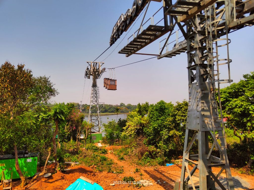 Teleférico Nandankanan de Damodar Ropeways en Odisha