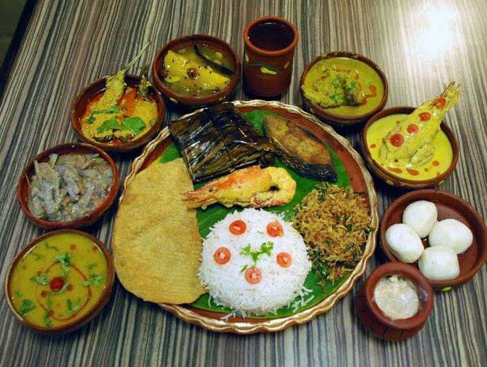 Bengali Thali ... mouthwatering fish delicacies