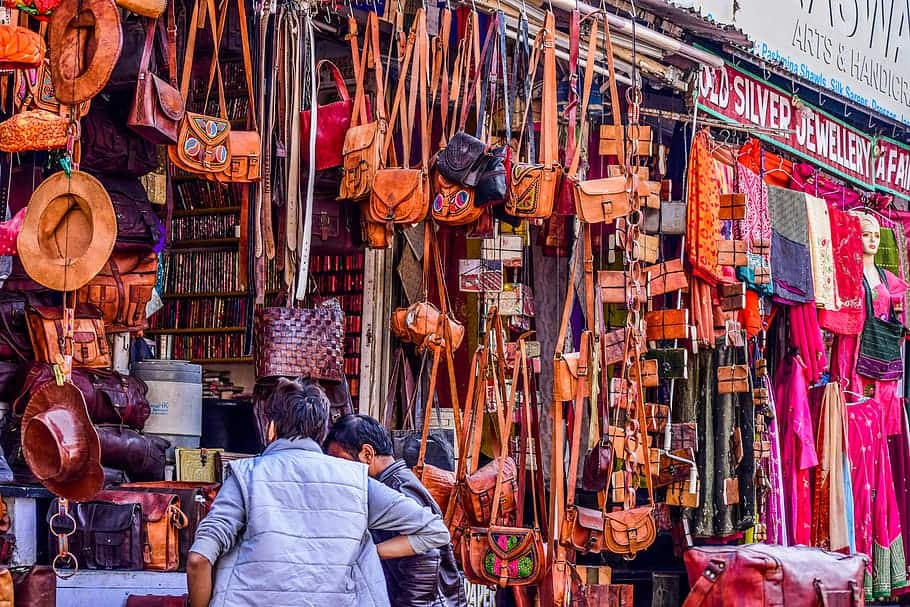 market leather shopping bags 1 10 street shopping escapades in misty magical Ooty