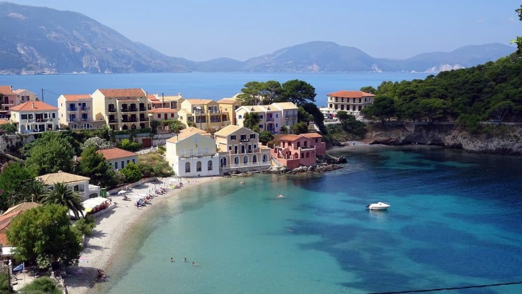 Assos Cephalonia Island Greece 10 stunning Lake Regions in the World - Lakeside towns and waterfronts