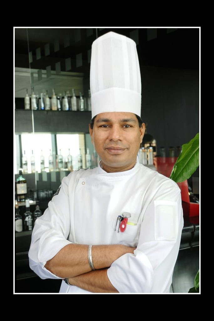 Chef Sanjiv Kumar, chef ejecutivo, Radisson Blu Hotel Pune Kharadi