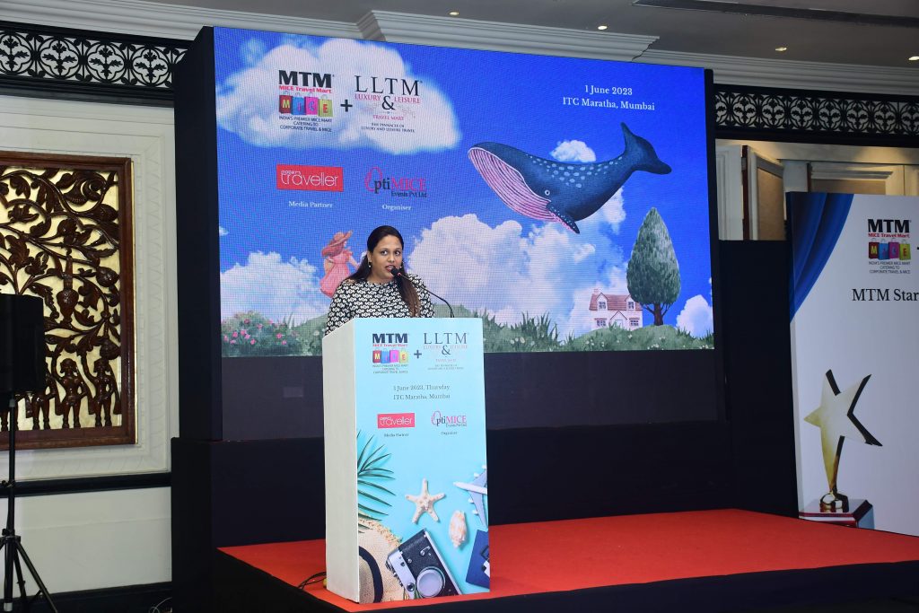 MTM and LLTM Maishaa Mukadam, Manager - India and South Asia, Singapore Tourism Board 