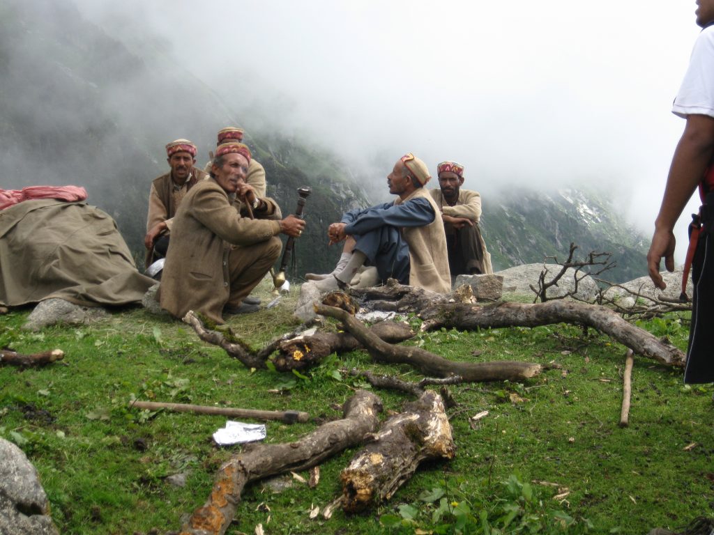 Tribal Heritage Hotspots of Himachal Pradesh: Local Gaddi shepherds Image courtesy: Ashish Gupta via Wikipedia Commons