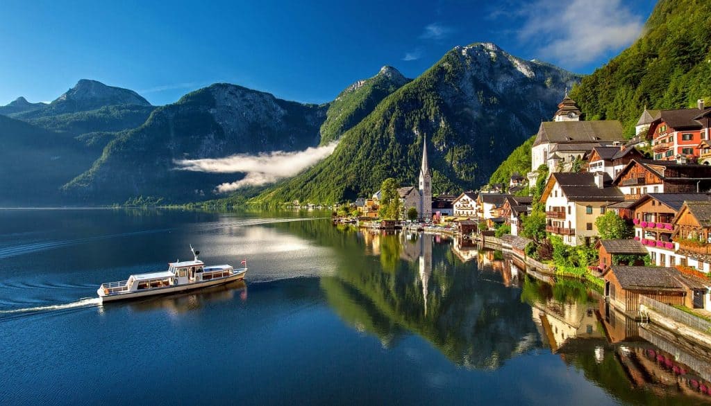 Lake regions:  Hallstatt, Austria 