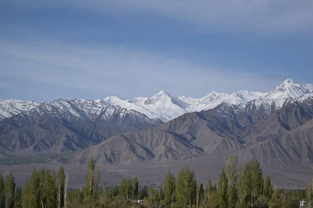  Rugged terrains, snow-capped peaks, and pristine  landscapes of Ladakh