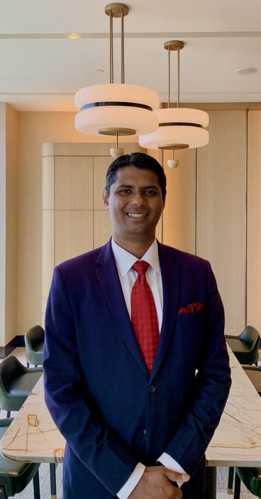 Salil Kopal director de marketing Four Seasons Hotel Bombay