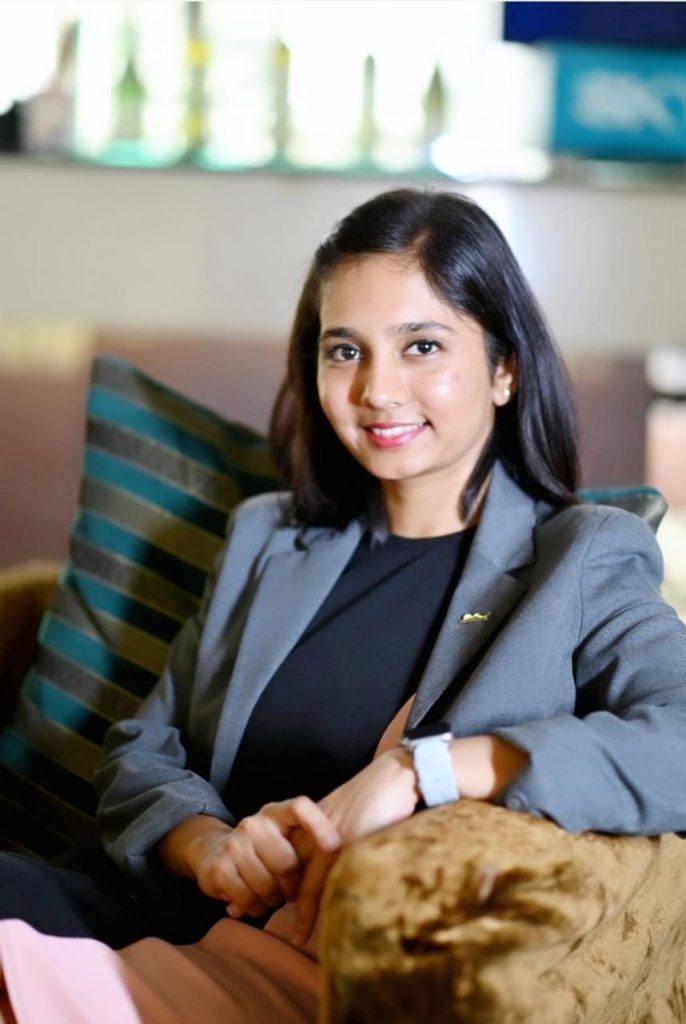 Tanuja Sawant, subgerente de marketing y comunicación, Radisson Blu Hotel Pune Kharadi