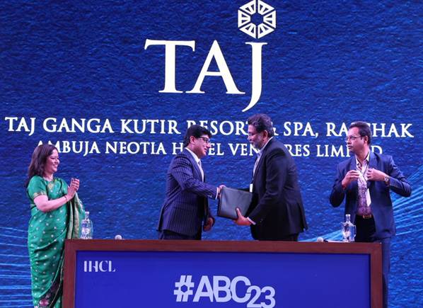 IHCL expands in W Bengal: signs 155 key Taj Ganga Kutir Resort & Spa, Raichak 1 IHCL expands its presence in West Bengal with the signing of Taj Ganga Kutir Resort & Spa, Raichak