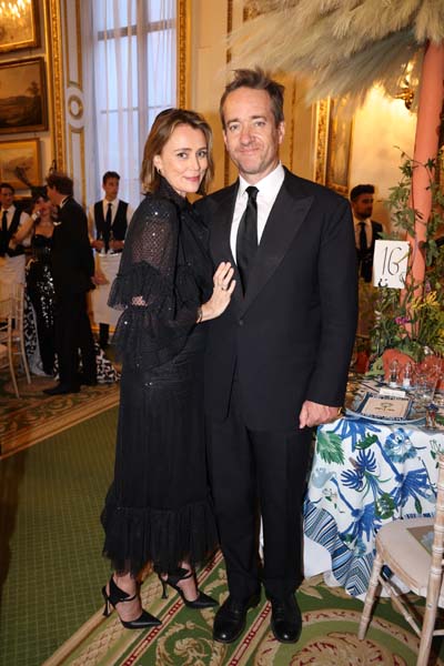 LONDON, ENGLAND - JUNE 28: Keeley Hawes and Matthew Macfadyen attend The Animal Ball at Lancaster House on June 28, 2023 in London, England. (Photo by Tim P. Whitby/Getty Images for The Animal Ball )