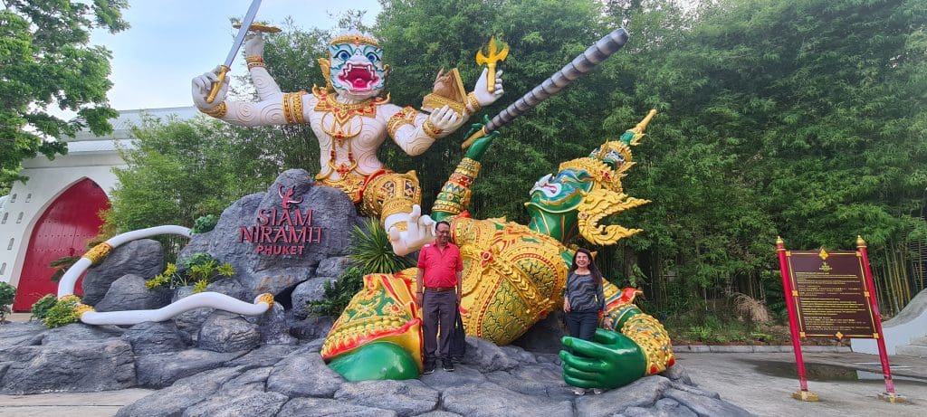 The iconic Siam Niramit Phuket show