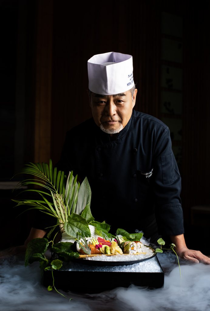 Chef Yoshinori Mizutani, maestro de cocina japonesa, Yataii en Shangri-La Bengaluru