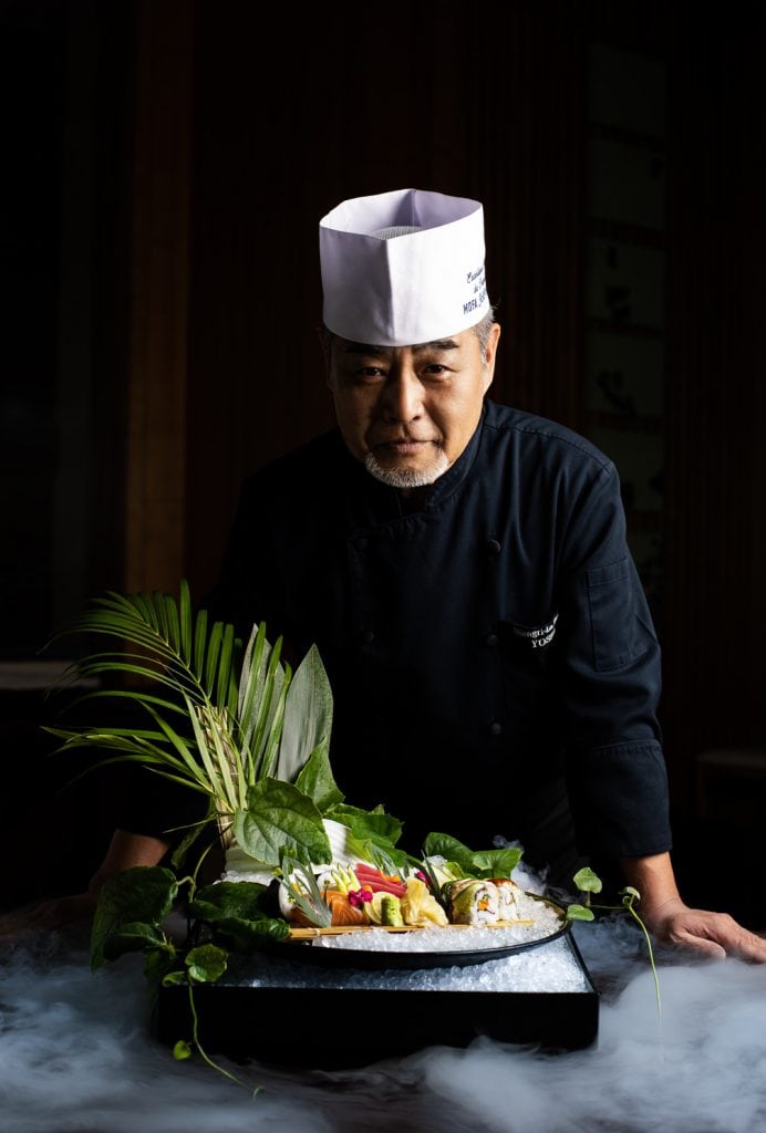 Chef Yoshinori Mizutani, Master of Japanese Cuisine, Yataii at Shangri-La Bengaluru