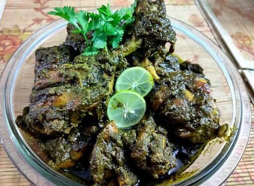 Goan food: Chicken Cafreal