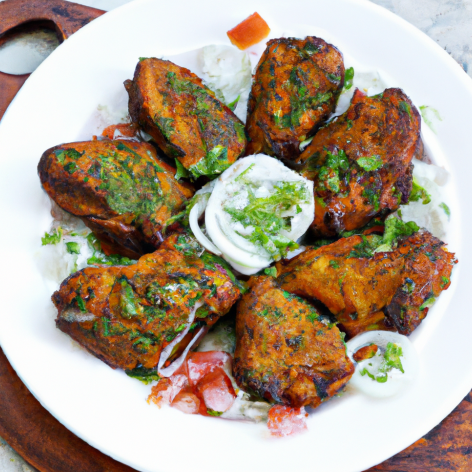 Parsi food: Chicken farcha