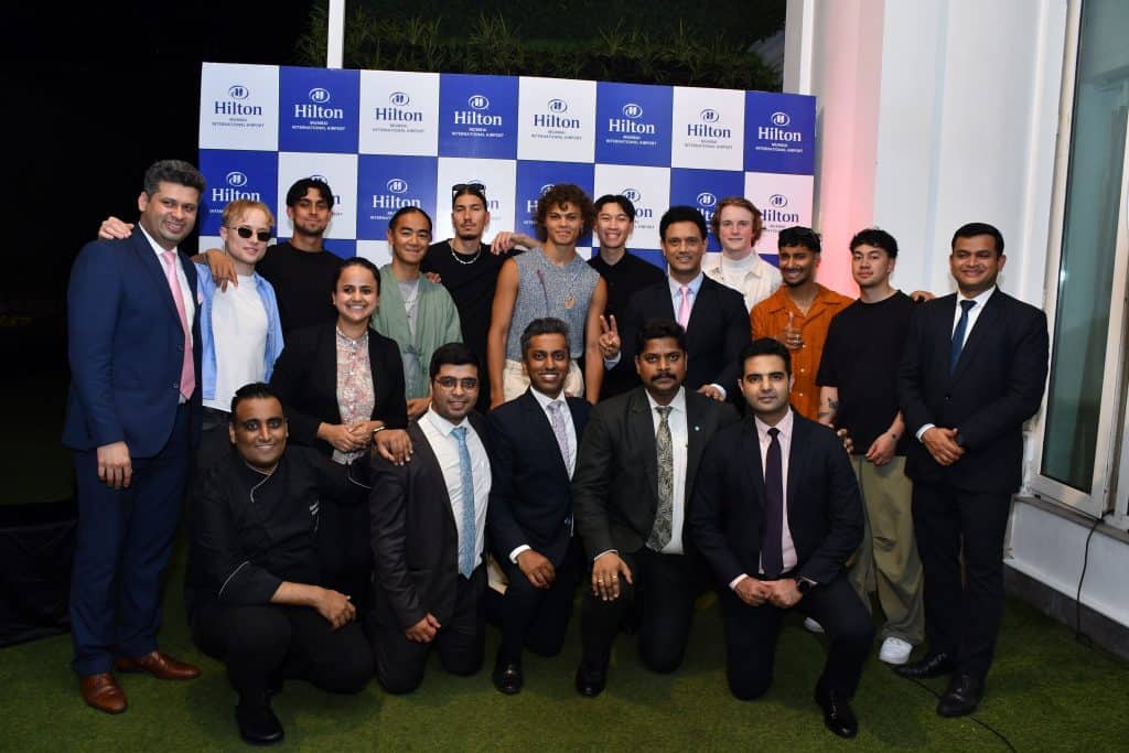 Hilton Mumbai International Airport welcomes The Quick Style Crew with Vibrant Maharashtrian Hospitality