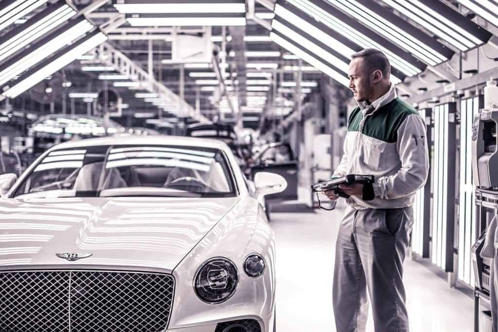 Bentley Factory in Crewe