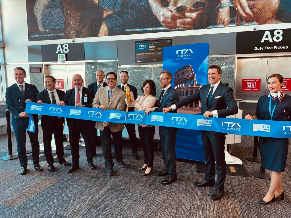 ITA Airways lanza nuevo vuelo sin escalas San Francisco - Roma
