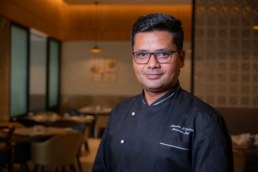 Chef Jitendra Singh Rathore, chef ejecutivo, Courtyard by Marriott Tiruchirappalli