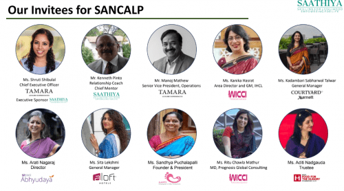 Invitees for SANCALP (Social Action Network for Career) 