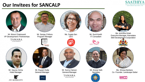 Invitees for SANCALP (Social Action Network for Career) 