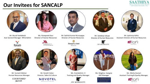 Invitees for SANCALP (Social Action Network for Career) 