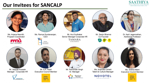 Invitees for SANCALP (Social Action Network for Career) 