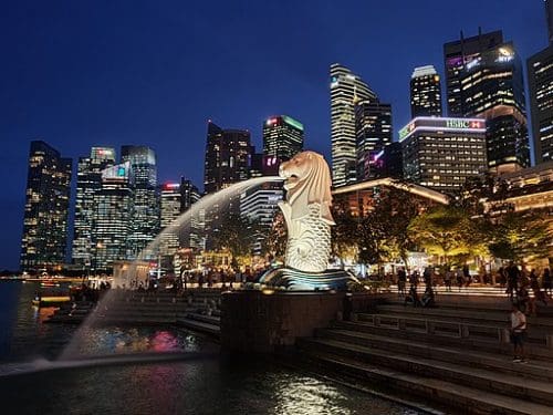 Singapore is Going Green 3 Merlion