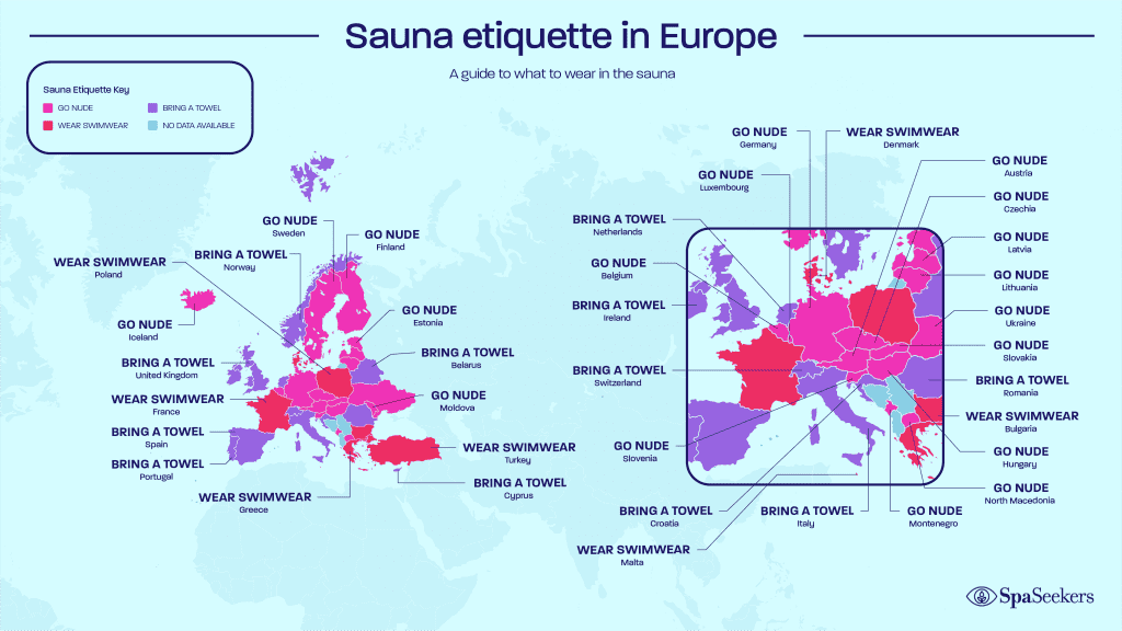 Sauna etiquette in Europe