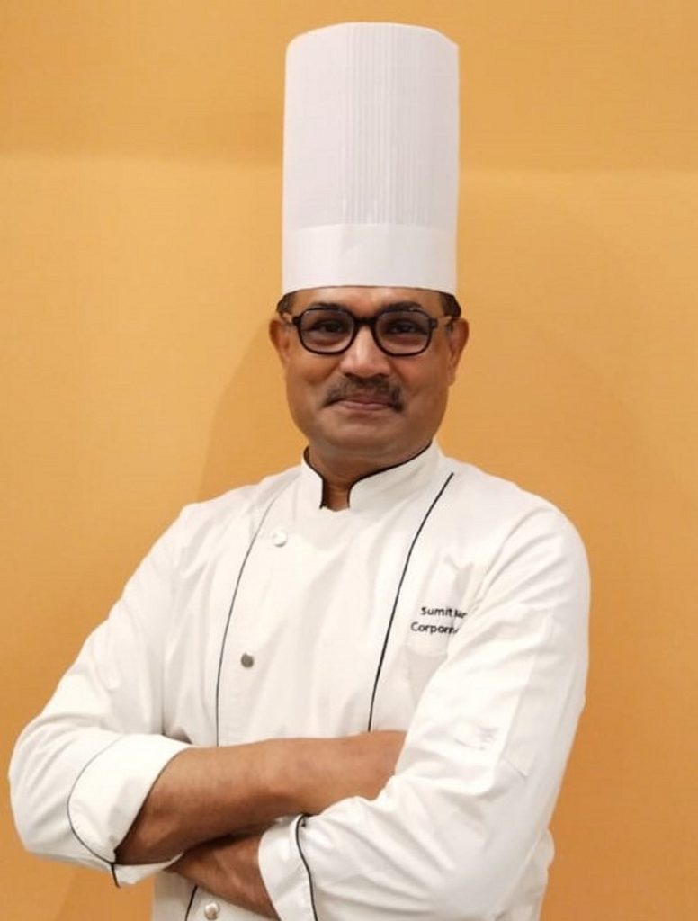 Chef Sumit Kumar, Chef Corporativo, Grupo de Hoteles de Ocio