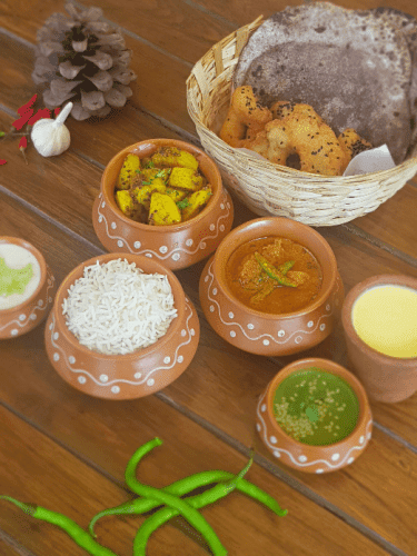 Delicious Pahari cuisine