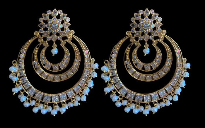 Hyderabad's Jewellery Heritage: Chandbali earrings