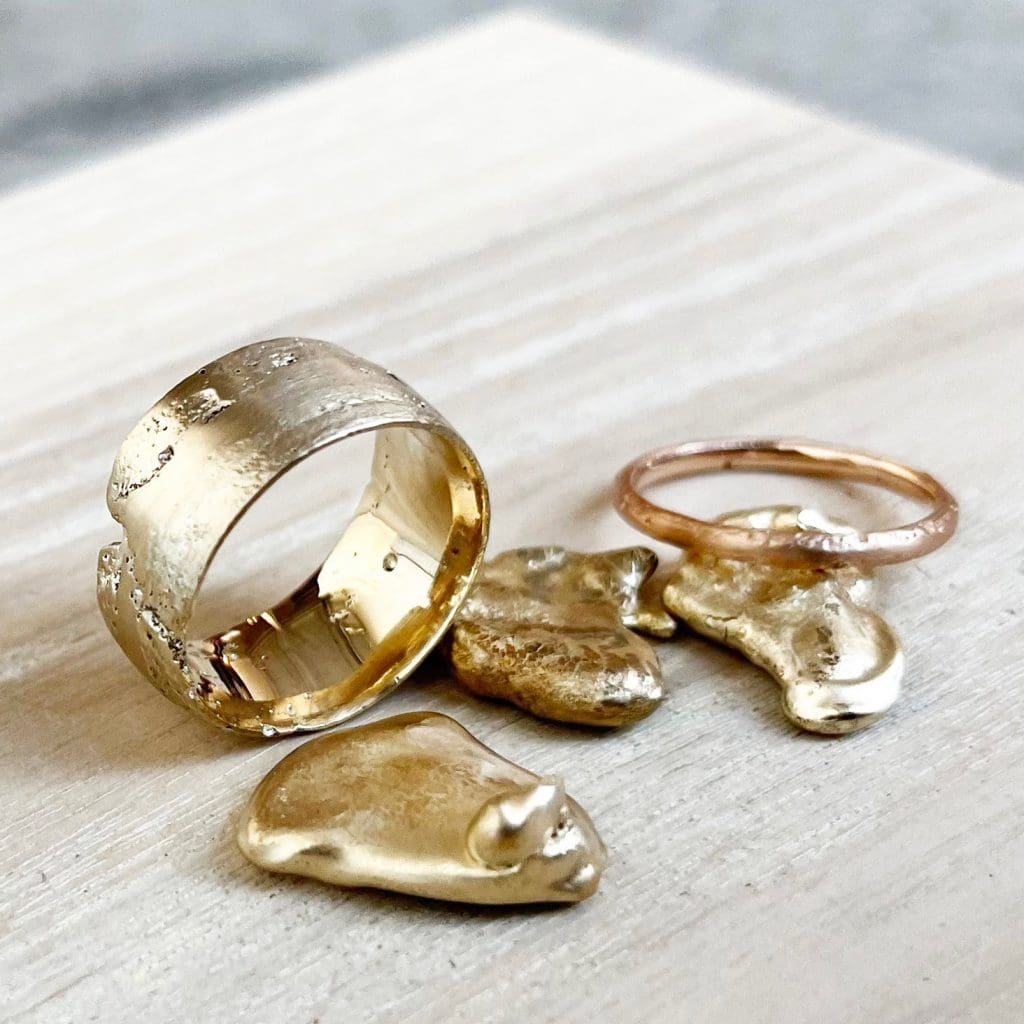 Jewellery Magic: Metal de proceso sobrante para donación