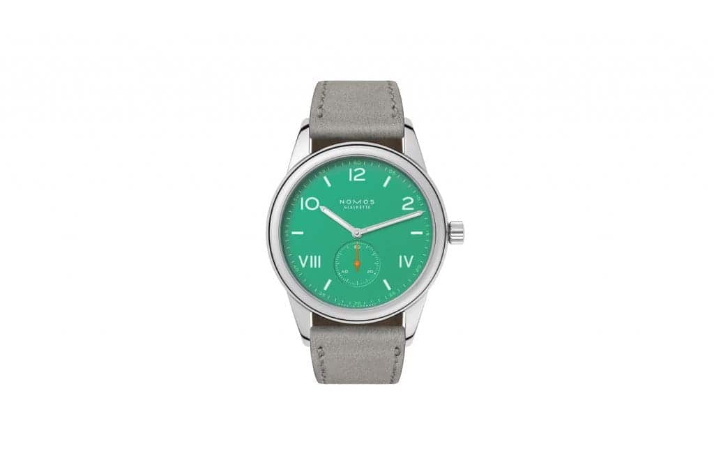 NOMOS Club Campus 38 electric green