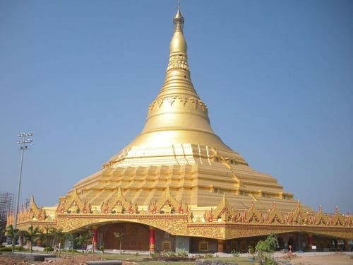 Mumbai's secret charms:  Global Vipassana Pagoda, Gorai, Mumbai. Image credit: Pradeep717via Wikipedia Commons