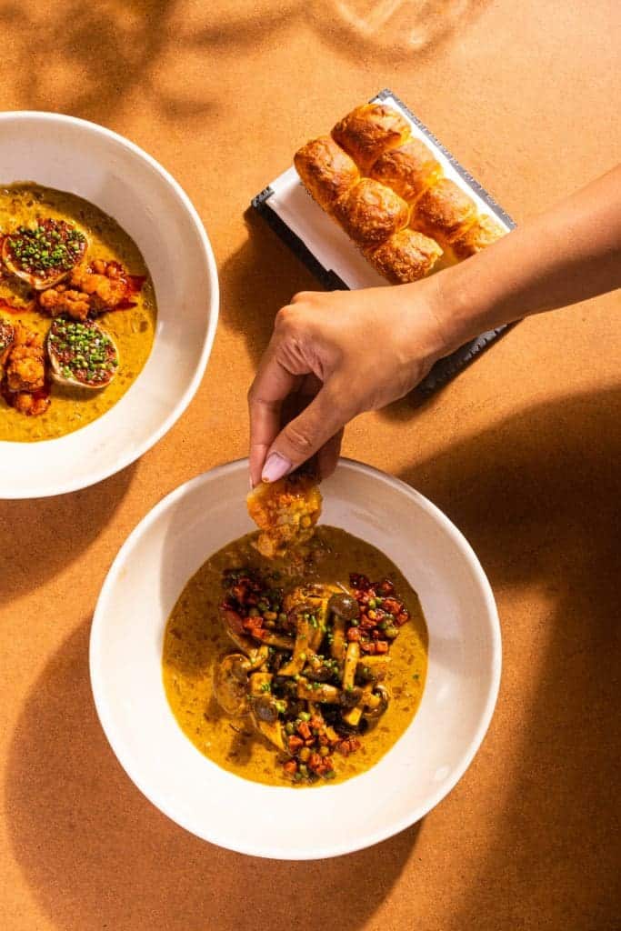 Goda Masala Mushroom Toor Dal Loncha Masque Summer 23 9366 1 Masters of Marriott Bonvoy: 3 Master Chefs at historic events in Mumbai, Bangalore & New Delhi