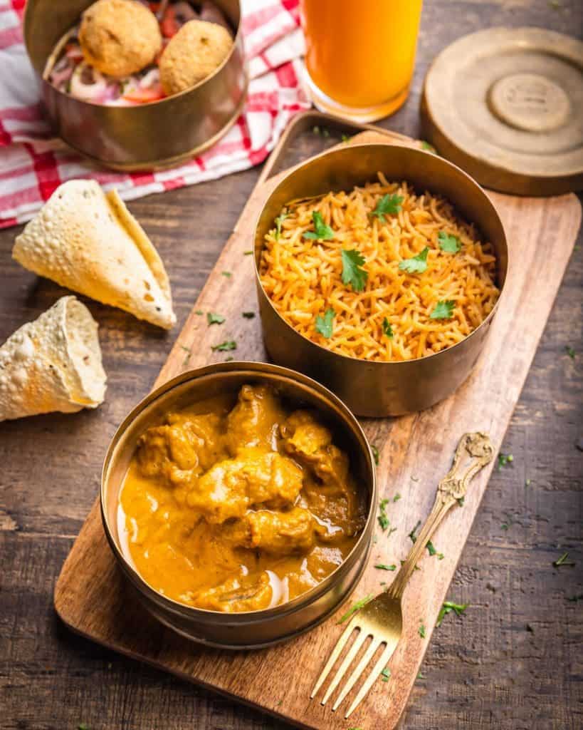 Parsi food: Salli Murgh  Image courtesy: Sahara Star