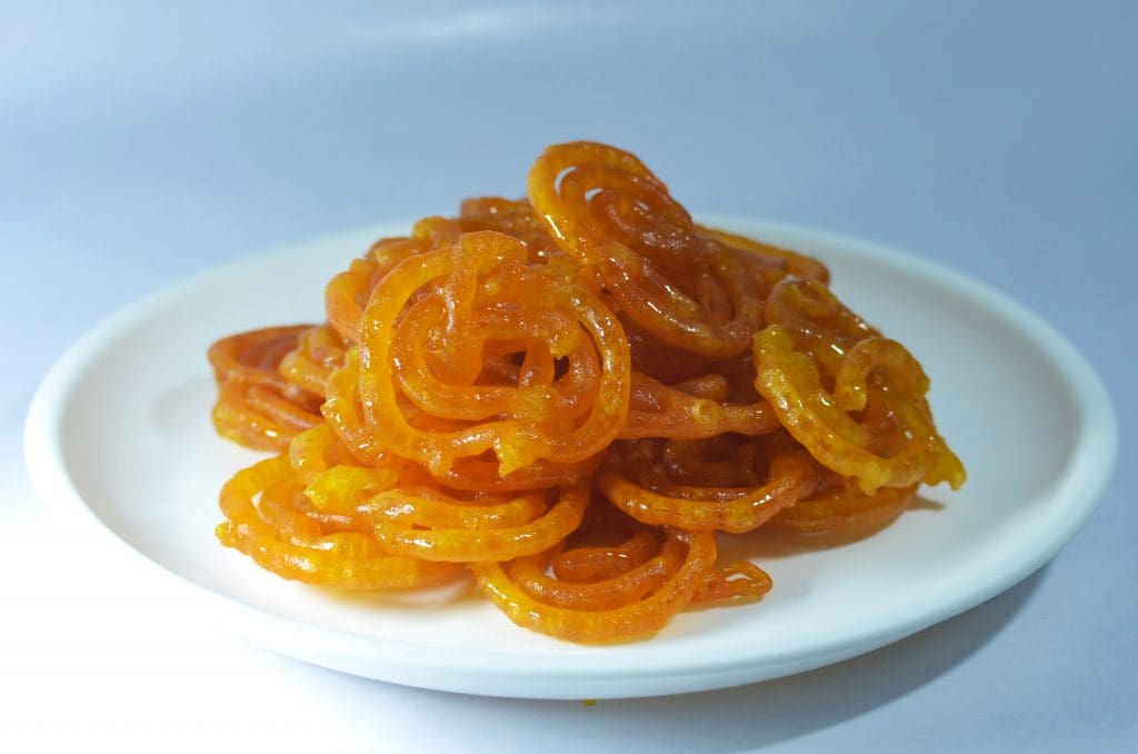 Lucknow Street Food: Jalebi   
Image Credit: Lion.harvinder, CC BY-SA 4.0 via Wikimedia Commons