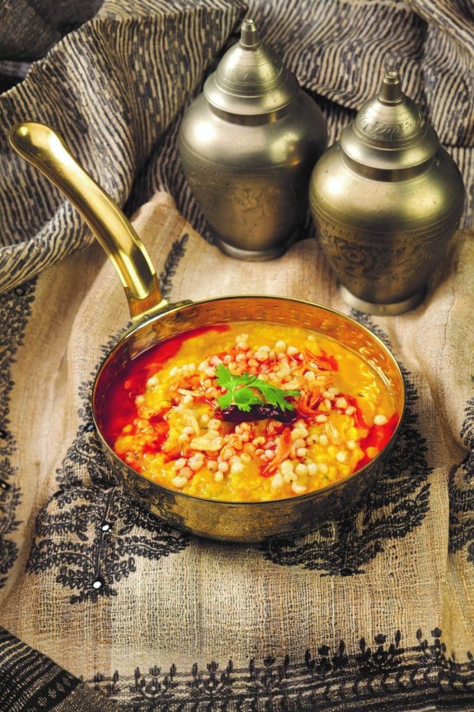 Jowar Toor Dal Tadka (Spiced Sorghum Lentils)