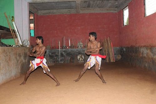 Kalaripayattu performance 
Image Credit: India1277, CC BY-SA 4.0 via Wikimedia Commons