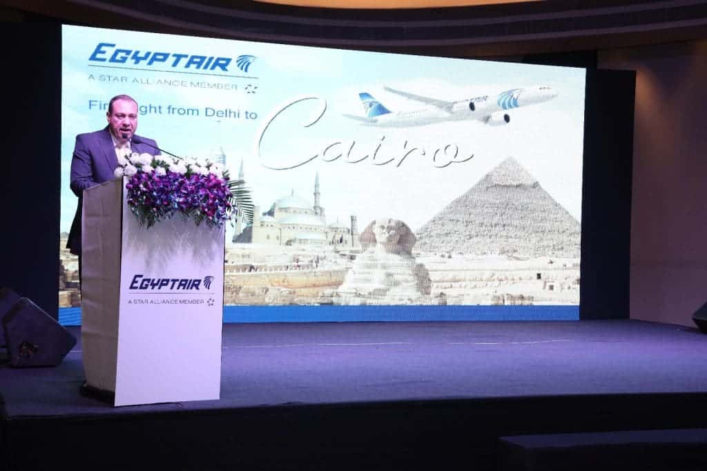 Connecting Capitals: EgyptAir's direct Delhi-Cairo flight 4 times a week - to boost tourism 2 Capt. Mohamed Moussa - Chairman & CEO, EgyptAir