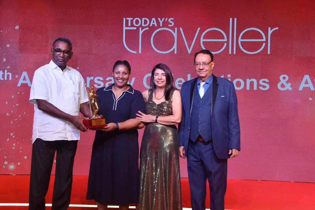 L-R: Justice Jasti Chelameswar, Former Judge, Supreme Court of India; Neliswa Nkani, Hub Head - MEISEA, South African Tourism; Kamal Gill, Executive Editor and Managing Director, Gill India Group; Kewal Gill, Chairman, Gill India Group;