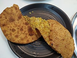 Dal Parantha from Paranthe Wali Gali, Chandni Chowk Image courtesyL Ravi Dwivedi via Wikipedia Commons