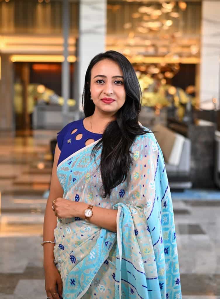 Shantla Jain, Director of Marketing and Communications, JW Marriott Bengaluru Prestige Golfshire Resort & Spa and Mulberry Shades Bengaluru Nandi Hills A Tribute Portfolio Resort