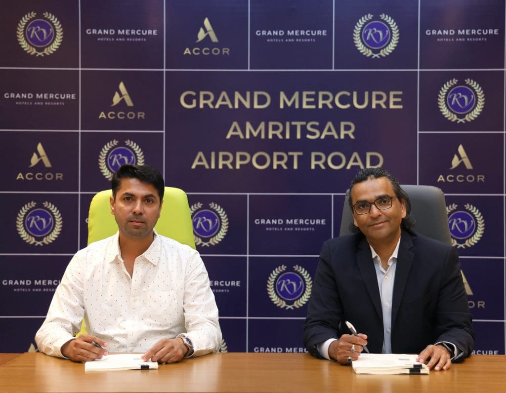 Accor amplía su cartera en India con la firma del Grand Mercure Amritsar Airport Road